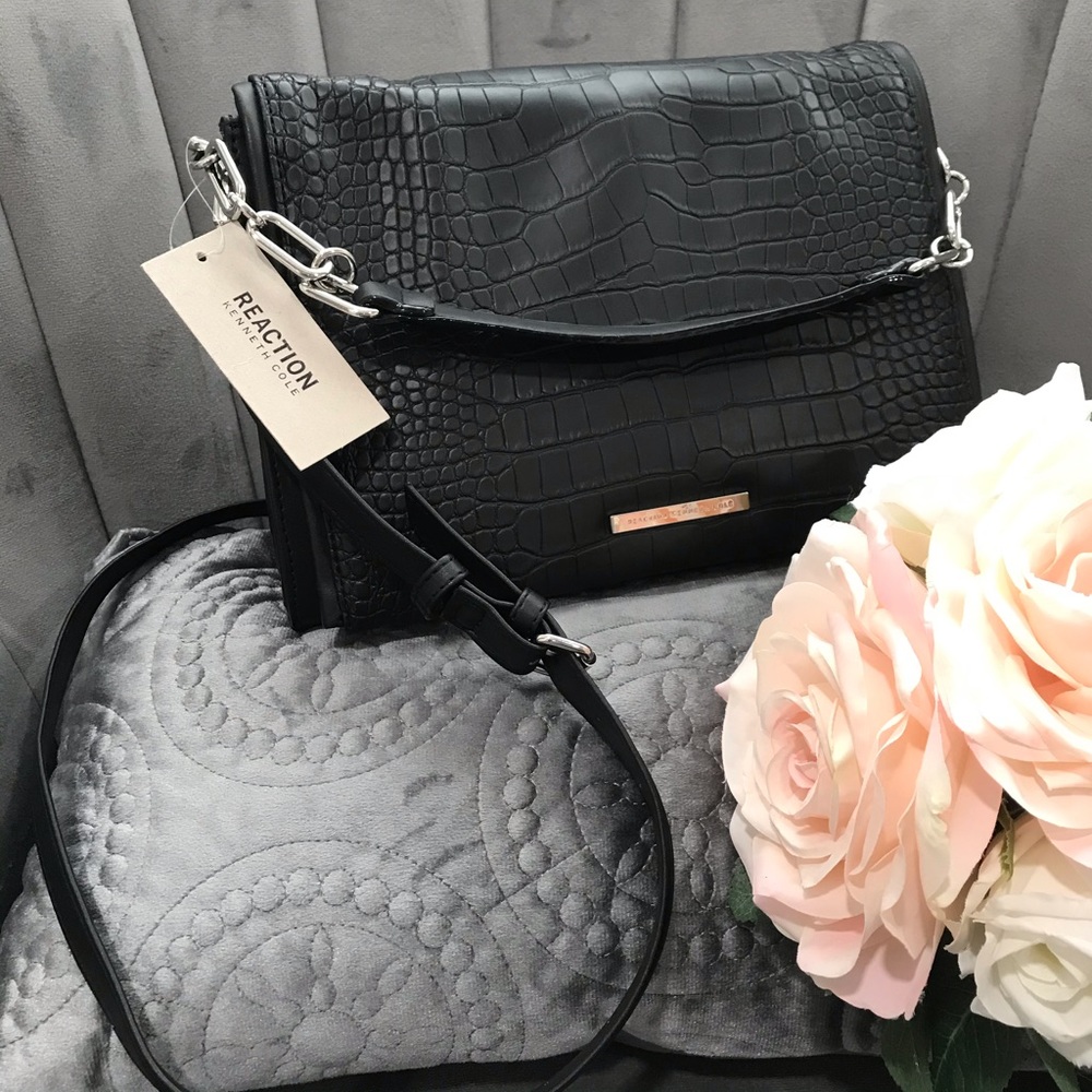 KENNETH COLE New Black Shoulder Bag/Crossbody